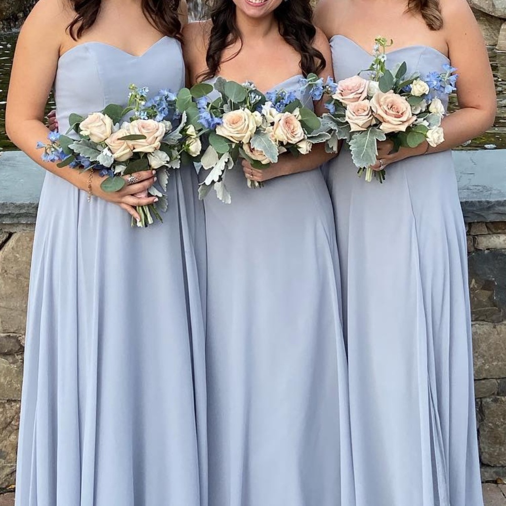 Hayley Paige Formal Gown 5902 - Platinum